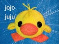 How to make a baby duck step by step  addi express knitting machine  free pattern