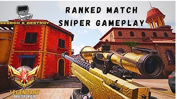 S&D Ranked Match gameplay || LW3-tundra sniper gameplay cod mobile ||#codm #callofdutymobile