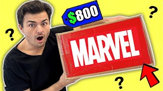 MARVEL SENT ME AN $800 MYSTERY PACKAGE! #FINDINGCARD