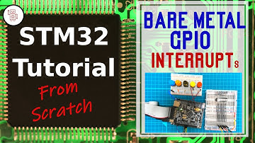 102 - STM32 GPIO Bare Metal Interrupts IRQ EXPLAINED | Comprehensive Tutorial & Project Examples 💡