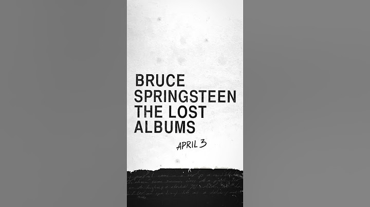 #TheLostAlbums