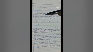 Sustained release and Controlled release formulation #drugdeliverysystem 