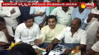 Nara Lokesh Over Action at  Mangalagiri Police Station | చెప్పేది విను నన్ను రెచ్చకొట్టకండి |