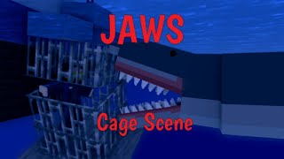 (FAKE) Cage Scene : Jaws | Minecraft Animation