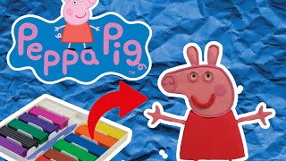 Лепим Свинку Пеппу | Peppa pig | из пластилина | показываю мультик | рассказываю о сериале