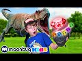 Jurassic Dinosaur Avengers Adventure! | Jurassic Tv | Dinosaurs and Toys | T Rex Family Fun