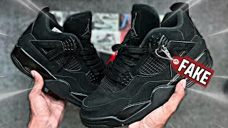 The Truth Behind “REP” Air Jordan 4 Black Cats… | this happened after 2 years