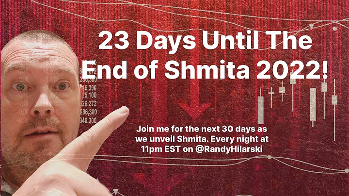 Day 23 Countdown to The End of Shmita 2022.