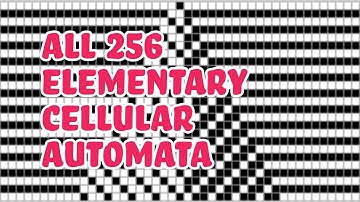 All 256 Elementary Cellular Automata