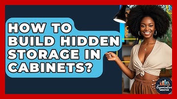 How To Build Hidden Storage In Cabinets? - Your Organization Mentor