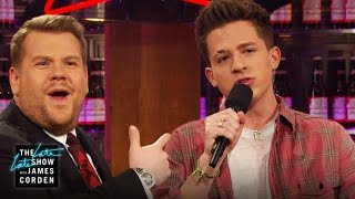 Beatboxing \& Eyebrow Tributes w\/ Charlie Puth