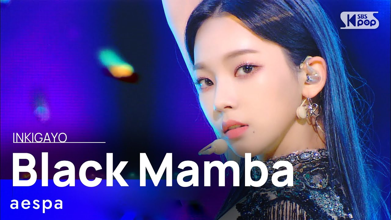 aespa(에스파) - Black Mamba @인기가요 inkigayo 20201122's Banner