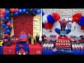 DIY Spiderman Birthday Theme Decorations || Birthday Theme Ideas For Decor