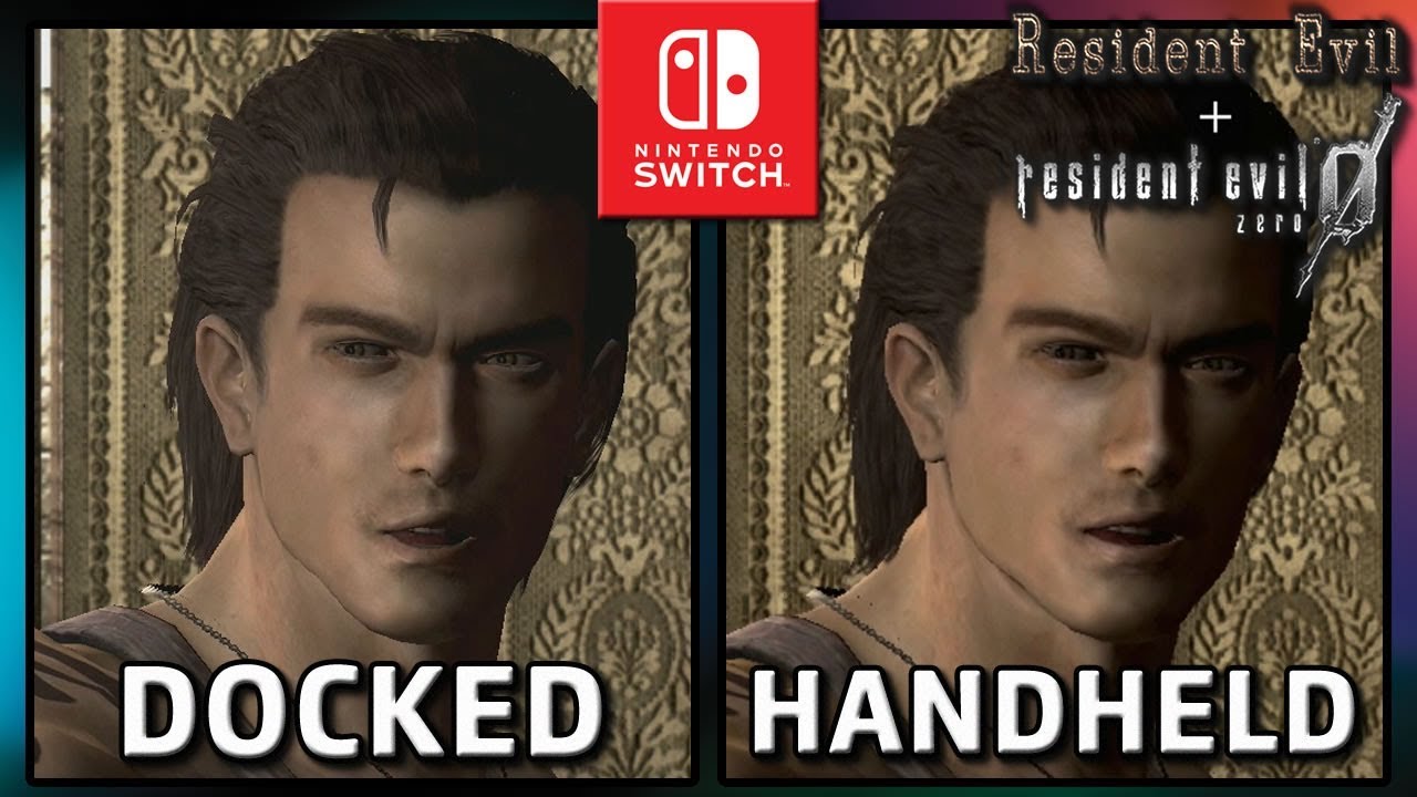 Resident Evil 1 & 0 | Docked & Handheld | Graphics Comparison & Frame Rate  TEST on Switch - YouTube