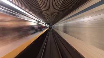 Time Lapse - TTC Line 2 Bloor Danforth (Kennedy Station to Kipling Station)