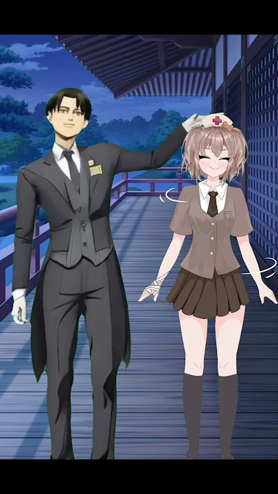 AGAK MAKSA YA‼️😭 BTW #happy #birthday #leviackerman #vtuber #halu