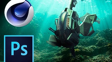 Angel Ship - Modeling and composition - Cinema 4D & Photoshop CC