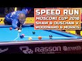 Speed Run: Mosconi Cup 2016 Skyler Woodward & Rodney Morris v Jayson Shaw & Albin Ouschan