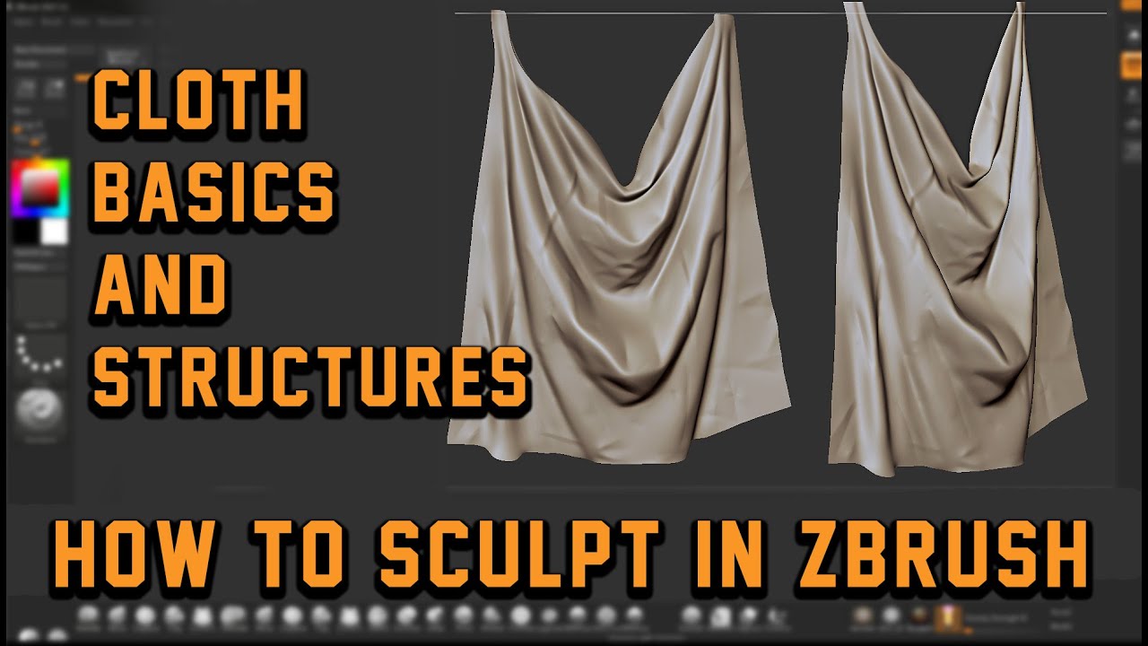 texturing cloth in zbrush