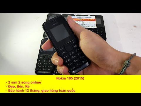 Nokia 105 (2015) 2 sim 2 sóng online - Bắt sóng tốt, pin trâu