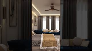 Royal Blue Bedroom Decor And Design By Zspace Decore