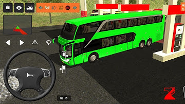 Part- 273 NEW Coach bus simulator ||🌟 Indonesia bus #bs #game #simulator #lkgamer