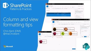 Community Demo - SharePoint column and view formatting tips (multiple)