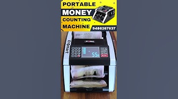 Portable Fastest Money Counting Machine Wait End! #eromart #money #rbi #shorts