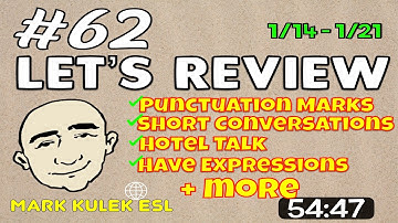 I Am Doing (present cont.) + more (review video series #62) | Learn English - Mark Kulek ESL