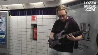 Man With No Hand Playing Guitar On London Underground