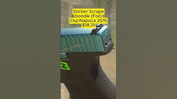 bondik (Foil) Cluj-Napoca 2015 Sticker Scrape #csgo  #cs2 #cs2skins