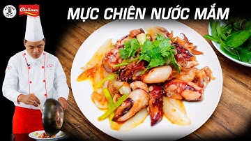 Mực Chiên Nước Mắm rất ngon và đậm vị | Kỹ Năng Vào bếp