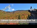 Calloway Peak Daniel Boone Scout Trail | Fall Hike | Grandfather Mountain State Park, North Carolina