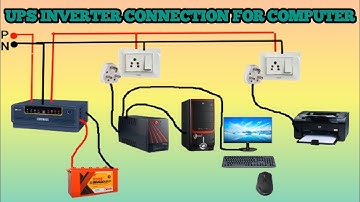 Ups Inverter Connection for Computer !