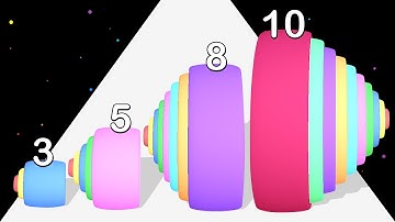 Circle To Circle 3D - Layer Runner Games (ASMR, Max Level)