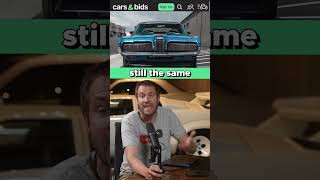 Big News From Cars & Bids! Classic Cars are HERE!  #carsandbids #dougdemuro #automobile
