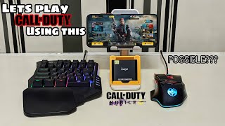 Lets Play Call of Duty Mobile using Keyboard and Mouse. Ipega 9116 Tutorial
