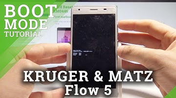 How to Enter Boot Mode in KRUGER & MATZ Flow 5 - Boot Mode Tutorial |HardReset.Info