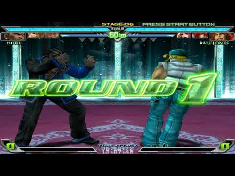 King of Fighters Maximum Impact Regulation A (PS2) Playthrough