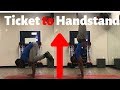 Progress your Handstand | Frogstand to Handstand Tutorial