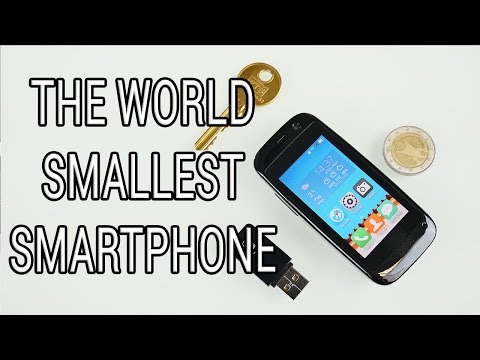 The World Smallest Smartphone - Elephone Q First Hands ON [4K]