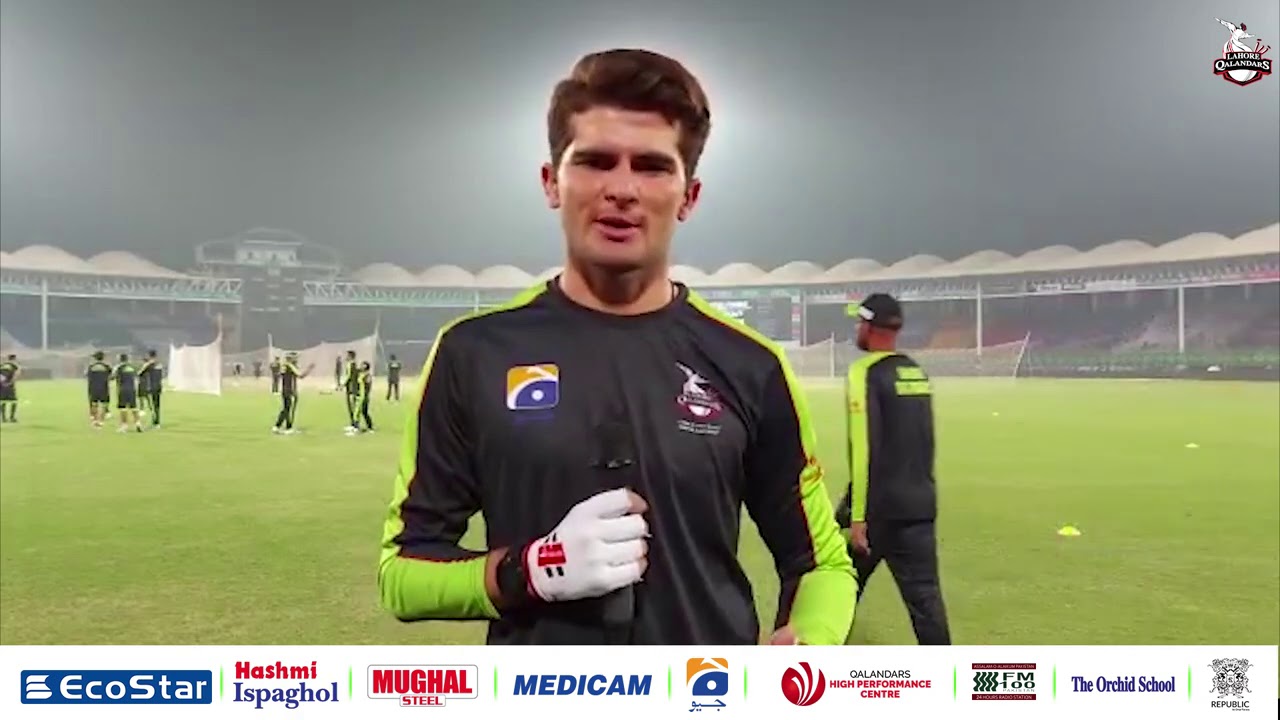 Shaheen Afridi special message for the fans of Lahore Qalandars.