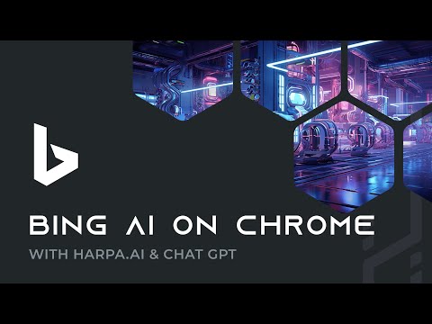 🤯 Alternative to Bing AI for Chrome, HARPA AI features overview