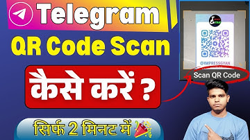 Telegram QR Code Scan Kaise Karen 🔥| How to Scan Telegram QR Code in Mobile | QR Code Scanner