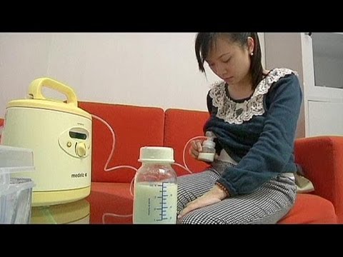 Chinese breast milk bank starts small