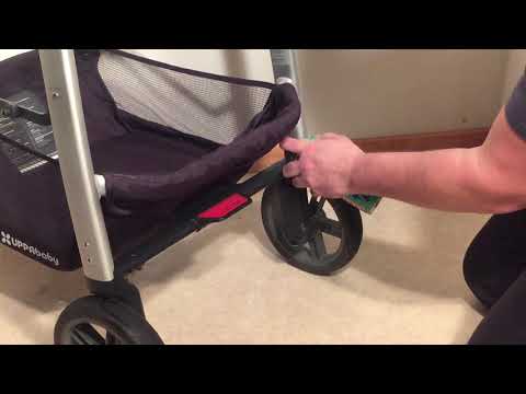 uppababy cruz wheels sticking