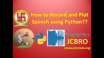 How to Record Sound/Speech using Python??