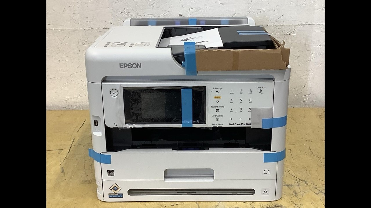Epson WorkForce Pro WF-M5899 Monochrome Printer Review:  High-Volume Office Printing Made Easy