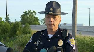 Indiana State Police holds press conference after traffic stop on I-80/94 turns deadly | FULL