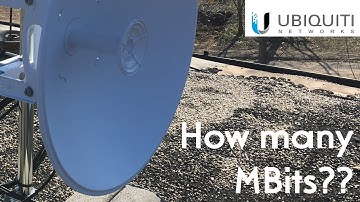 4km ubiquiti ac lite r5-30 PTP point to point bandwith test iperf iperf3 tcp